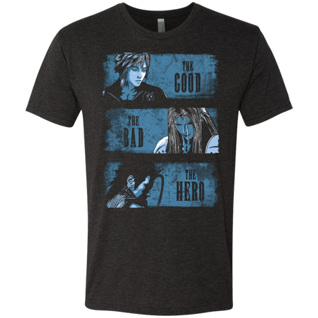 T-Shirts Vintage Black / Small The Good the Bad and the Hero Men's Triblend T-Shirt