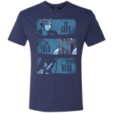 T-Shirts Vintage Navy / Small The Good the Bad and the Hero Men's Triblend T-Shirt