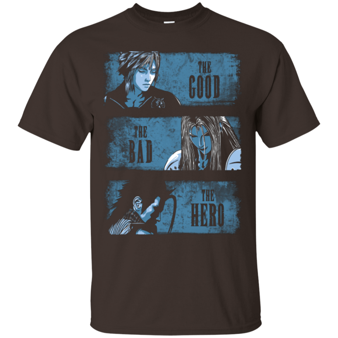 T-Shirts Dark Chocolate / Small The Good the Bad and the Hero T-Shirt