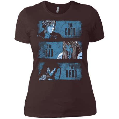 T-Shirts Dark Chocolate / X-Small The Good the Bad and the Hero Women's Premium T-Shirt
