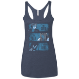 T-Shirts Vintage Navy / X-Small The Good the Bad and the Hero Women's Triblend Racerback Tank