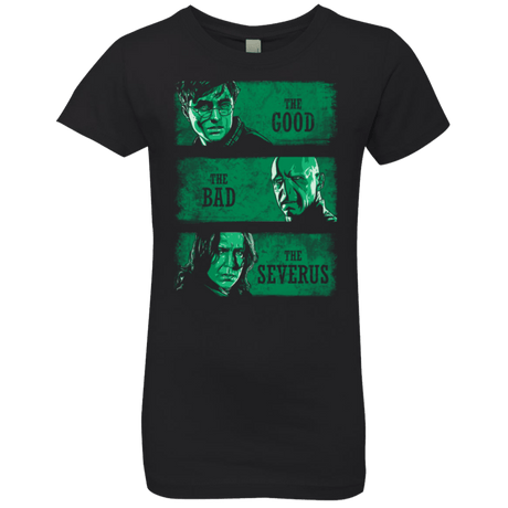 T-Shirts Black / YXS The Good the Bad and the Severus Girls Premium T-Shirt
