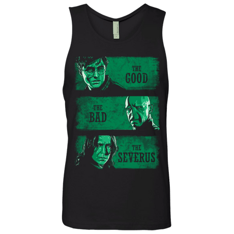 T-Shirts Black / Small The Good the Bad and the Severus Men's Premium Tank Top