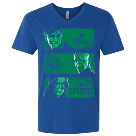 T-Shirts Royal / X-Small The Good the Bad and the Severus Men's Premium V-Neck