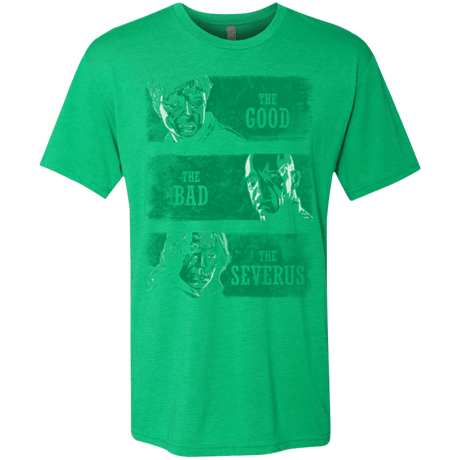 T-Shirts Envy / Small The Good the Bad and the Severus Men's Triblend T-Shirt