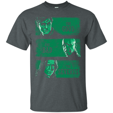 T-Shirts Dark Heather / Small The Good the Bad and the Severus T-Shirt