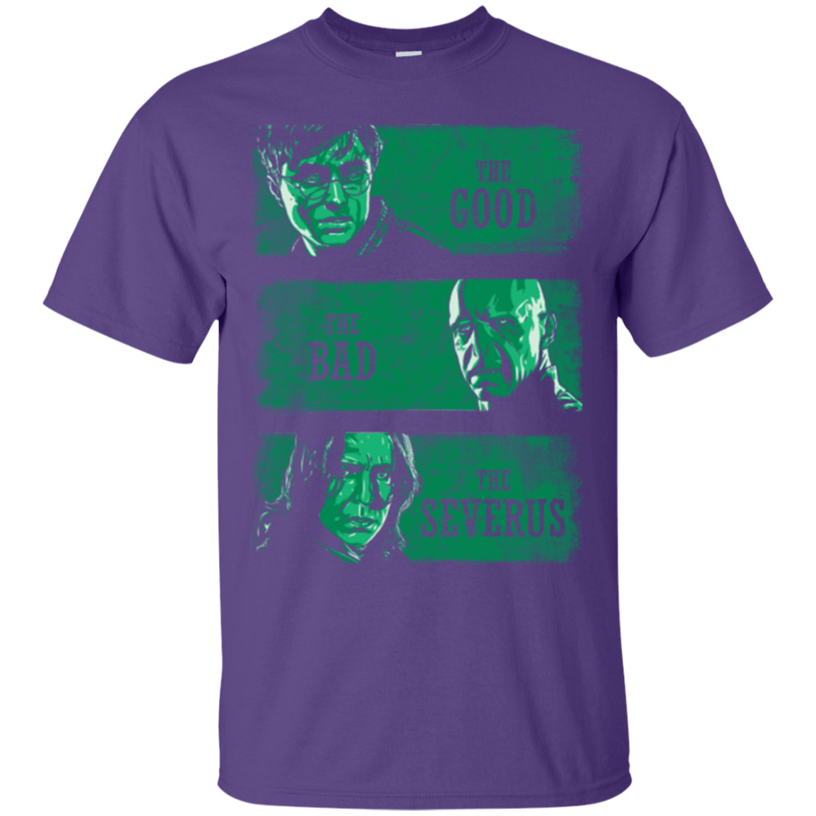 T-Shirts Purple / Small The Good the Bad and the Severus T-Shirt
