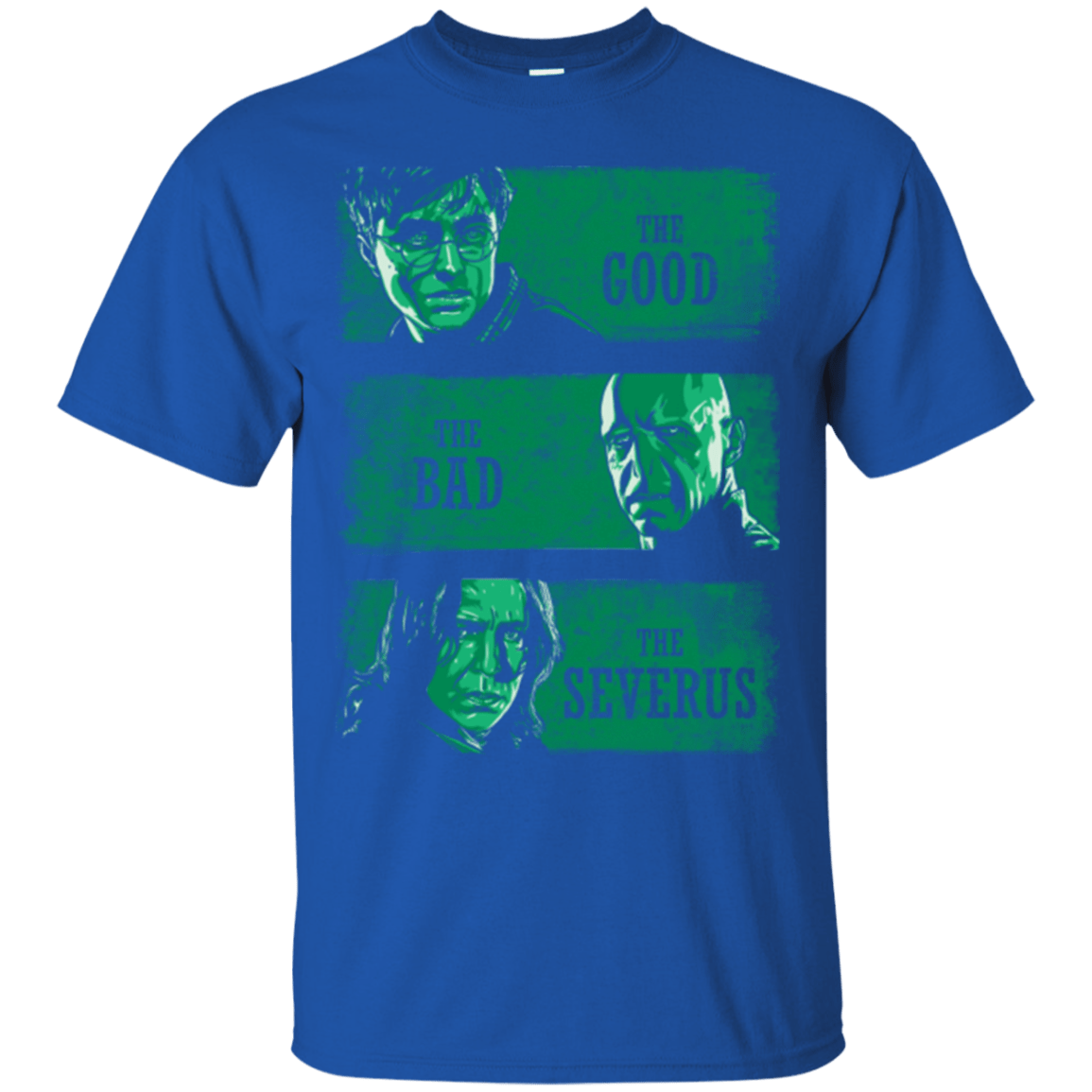 T-Shirts Royal / Small The Good the Bad and the Severus T-Shirt