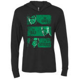 T-Shirts Vintage Black / X-Small The Good the Bad and the Severus Triblend Long Sleeve Hoodie Tee