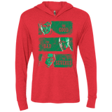 T-Shirts Vintage Red / X-Small The Good the Bad and the Severus Triblend Long Sleeve Hoodie Tee