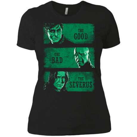 T-Shirts Black / X-Small The Good the Bad and the Severus Women's Premium T-Shirt