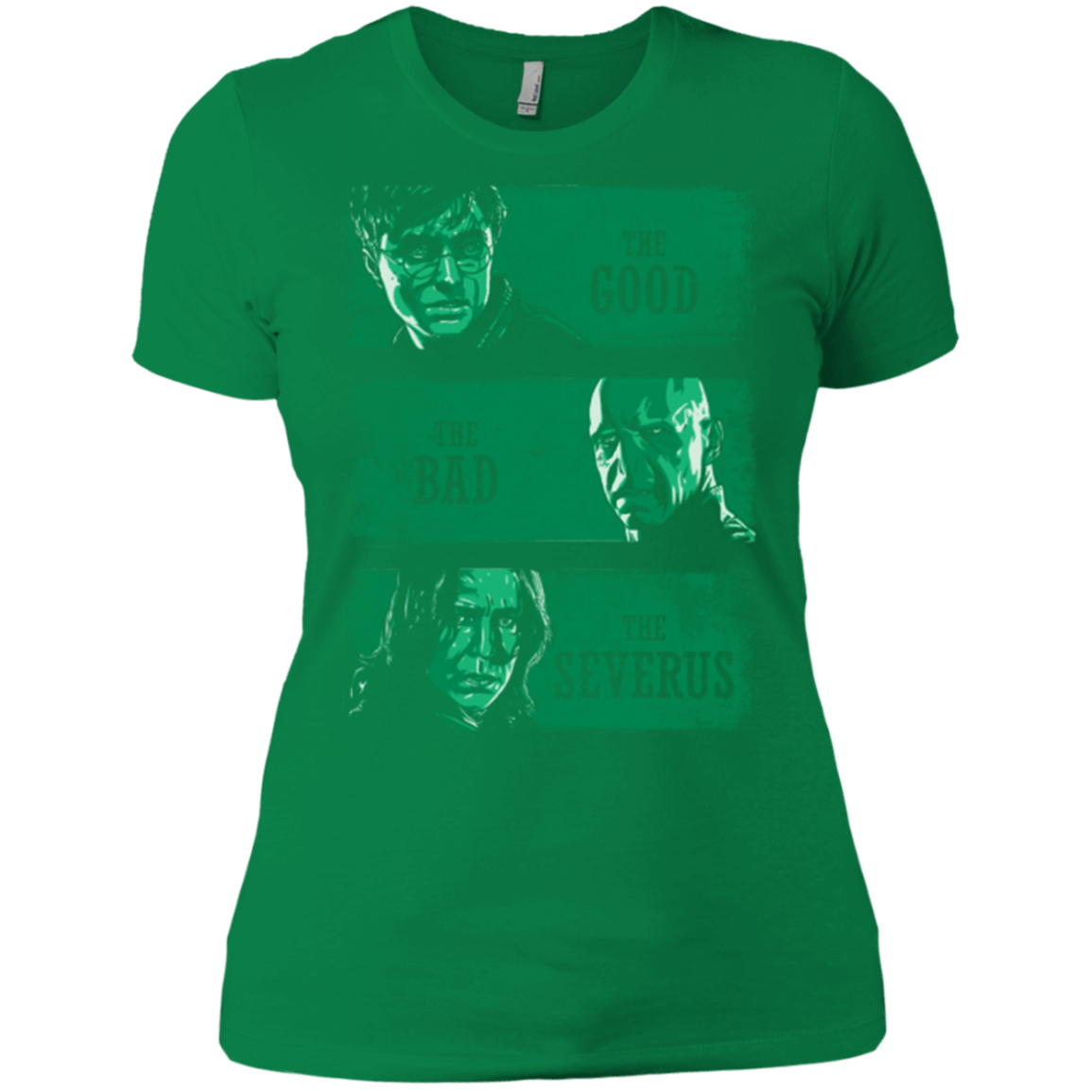 T-Shirts Kelly Green / X-Small The Good the Bad and the Severus Women's Premium T-Shirt
