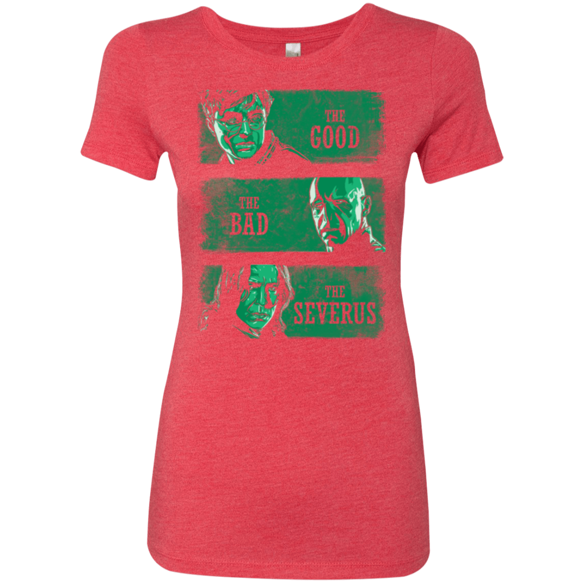 T-Shirts Vintage Red / Small The Good the Bad and the Severus Women's Triblend T-Shirt