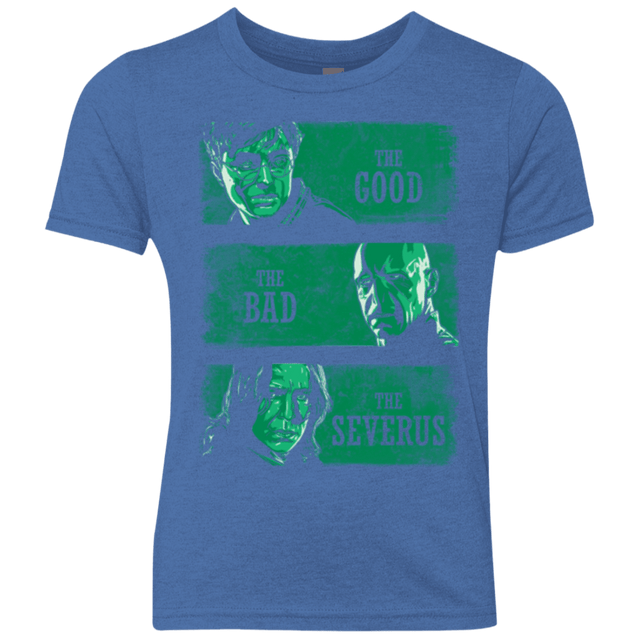 T-Shirts Vintage Royal / YXS The Good the Bad and the Severus Youth Triblend T-Shirt