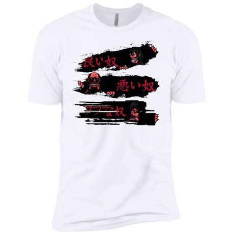 T-Shirts White / YXS The Good The Bad And The Tough Boys Premium T-Shirt