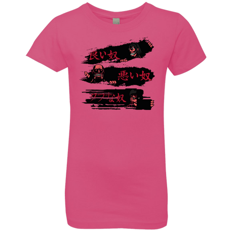 T-Shirts Hot Pink / YXS The Good The Bad And The Tough Girls Premium T-Shirt