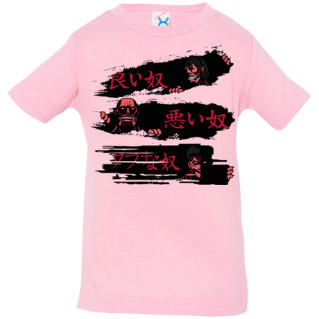 T-Shirts Pink / 6 Months The Good The Bad And The Tough Infant Premium T-Shirt