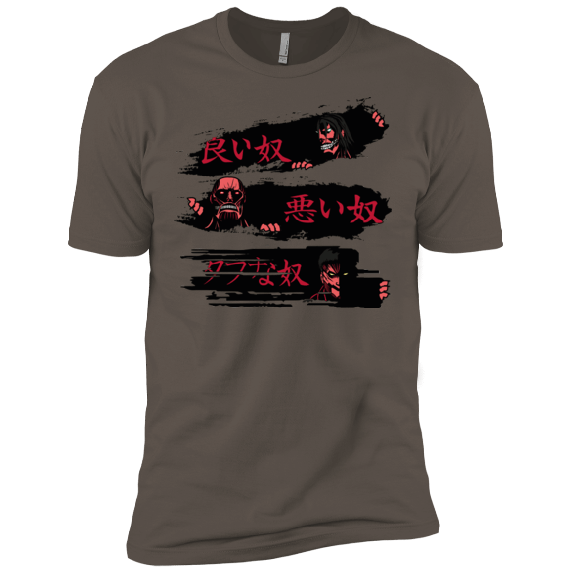 T-Shirts Warm Grey / X-Small The Good The Bad And The Tough Men's Premium T-Shirt