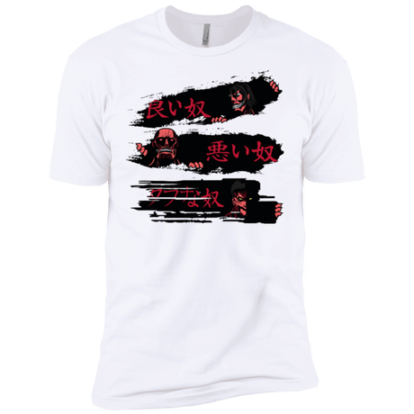 T-Shirts White / X-Small The Good The Bad And The Tough Men's Premium T-Shirt