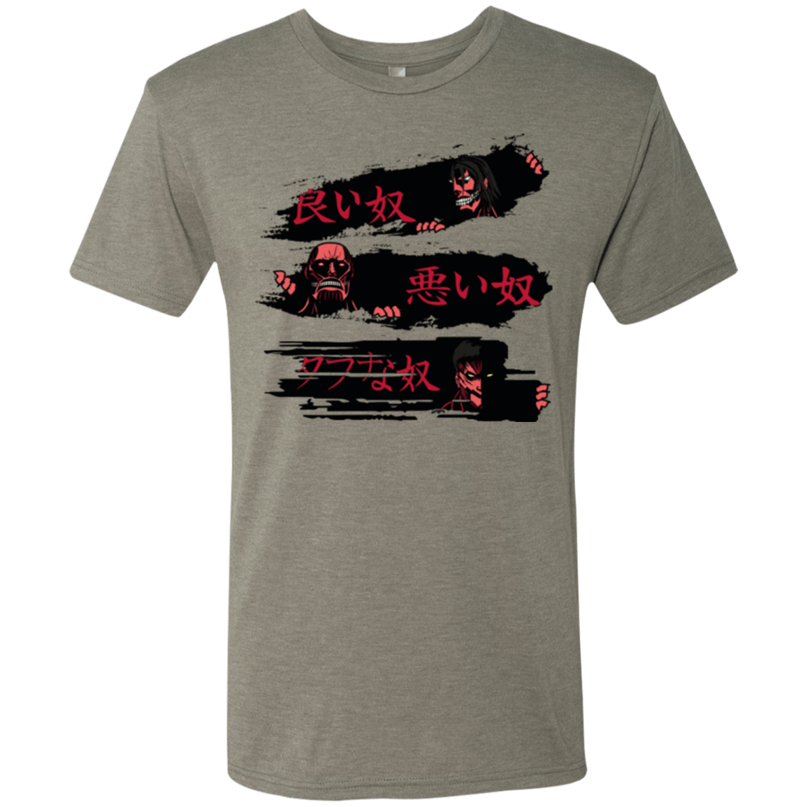 T-Shirts Venetian Grey / Small The Good The Bad And The Tough Men's Triblend T-Shirt