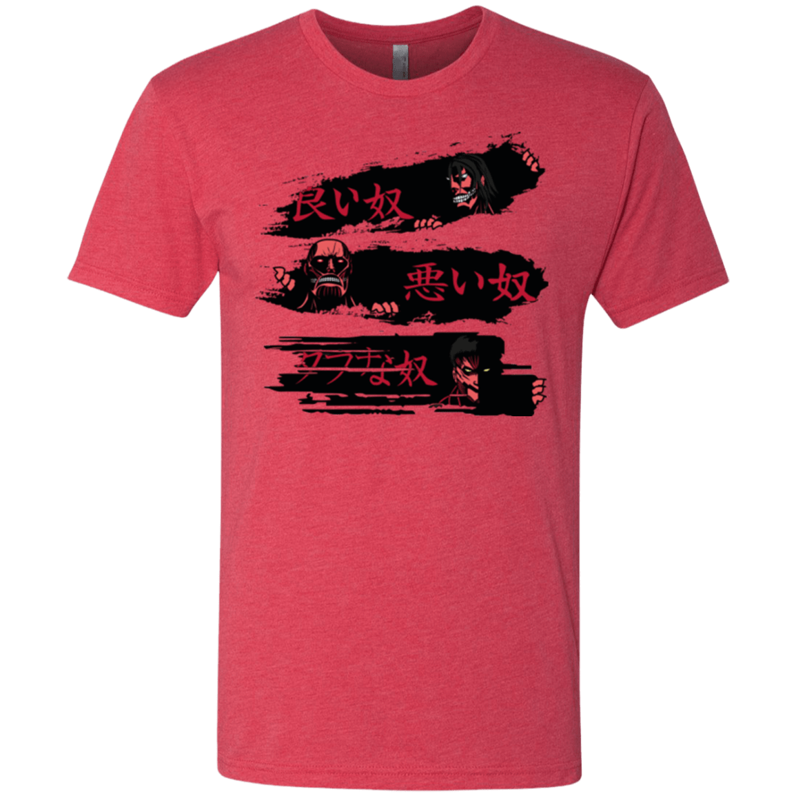 T-Shirts Vintage Red / Small The Good The Bad And The Tough Men's Triblend T-Shirt