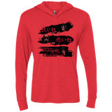 T-Shirts Vintage Red / X-Small The Good The Bad And The Tough Triblend Long Sleeve Hoodie Tee