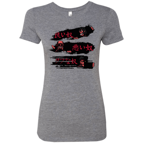 T-Shirts Premium Heather / Small The Good The Bad And The Tough Women's Triblend T-Shirt