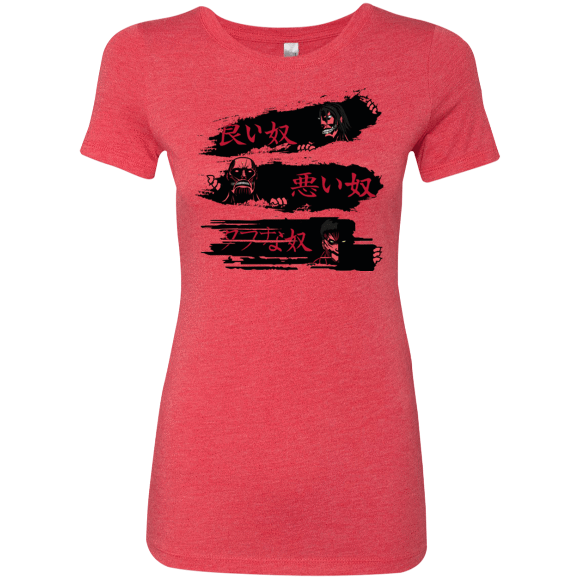 T-Shirts Vintage Red / Small The Good The Bad And The Tough Women's Triblend T-Shirt