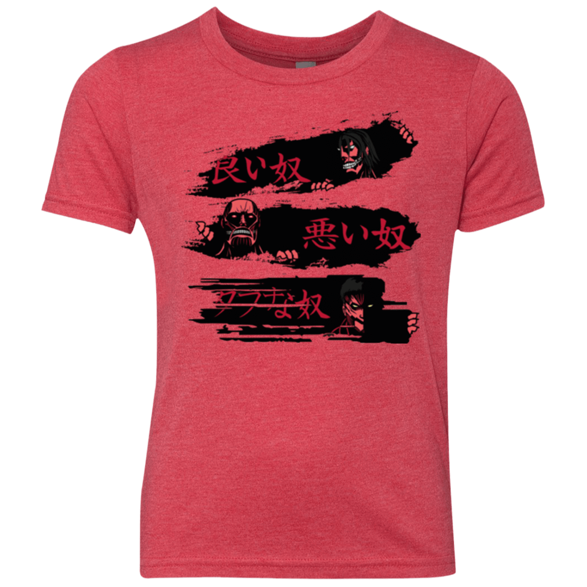 T-Shirts Vintage Red / YXS The Good The Bad And The Tough Youth Triblend T-Shirt