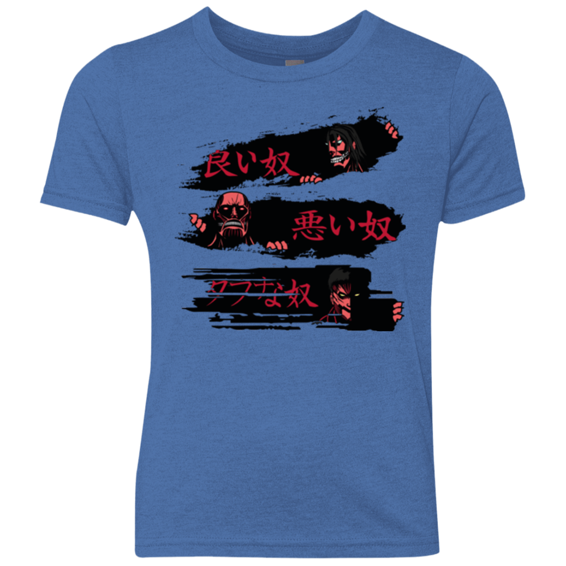 T-Shirts Vintage Royal / YXS The Good The Bad And The Tough Youth Triblend T-Shirt