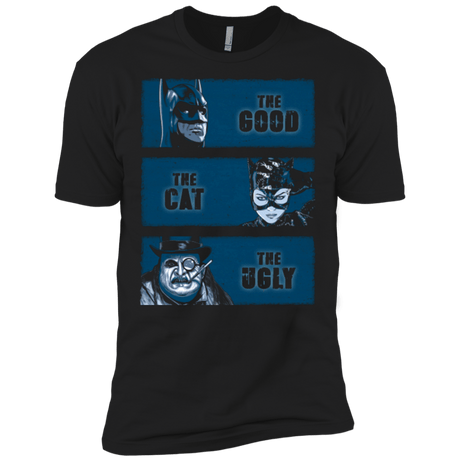 T-Shirts Black / X-Small The Good the Cat and the Ugly Men's Premium T-Shirt