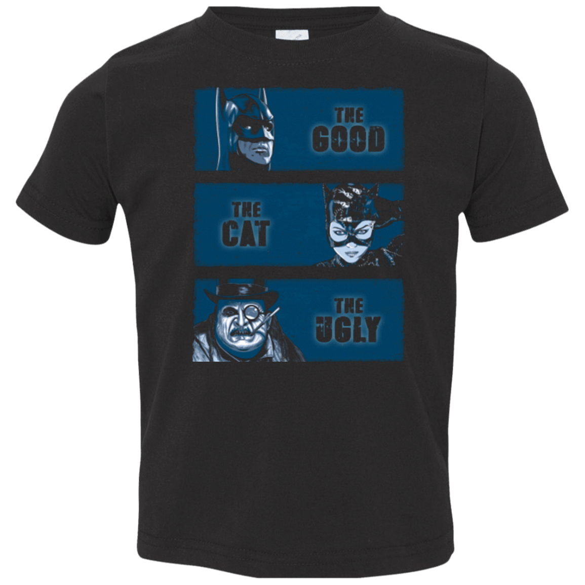 T-Shirts Black / 2T The Good the Cat and the Ugly Toddler Premium T-Shirt