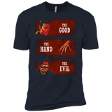 T-Shirts Midnight Navy / YXS The Good the Hand and the Evil Boys Premium T-Shirt