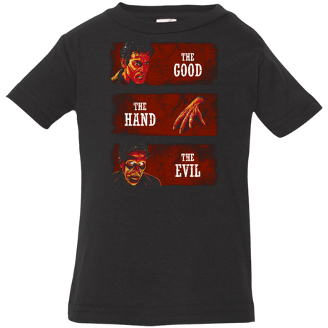T-Shirts Black / 6 Months The Good the Hand and the Evil Infant Premium T-Shirt