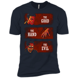 T-Shirts Midnight Navy / X-Small The Good the Hand and the Evil Men's Premium T-Shirt