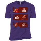 T-Shirts Purple / X-Small The Good the Hand and the Evil Men's Premium T-Shirt