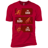 T-Shirts Red / X-Small The Good the Hand and the Evil Men's Premium T-Shirt