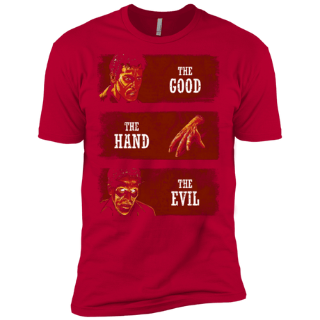 T-Shirts Red / X-Small The Good the Hand and the Evil Men's Premium T-Shirt
