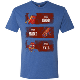 T-Shirts Vintage Royal / Small The Good the Hand and the Evil Men's Triblend T-Shirt