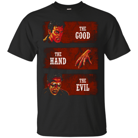 T-Shirts Black / Small The Good the Hand and the Evil T-Shirt