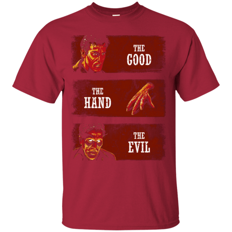 T-Shirts Cardinal / Small The Good the Hand and the Evil T-Shirt