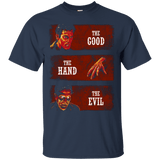 T-Shirts Navy / Small The Good the Hand and the Evil T-Shirt