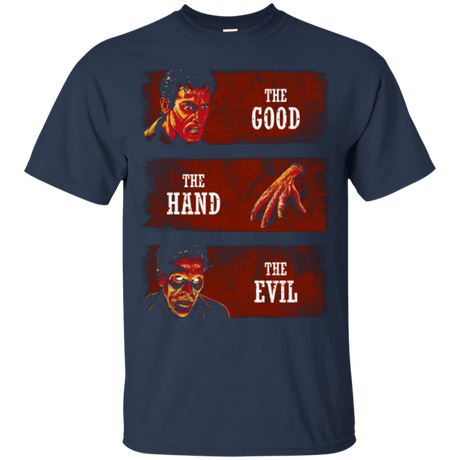 T-Shirts Navy / Small The Good the Hand and the Evil T-Shirt