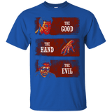 T-Shirts Royal / Small The Good the Hand and the Evil T-Shirt