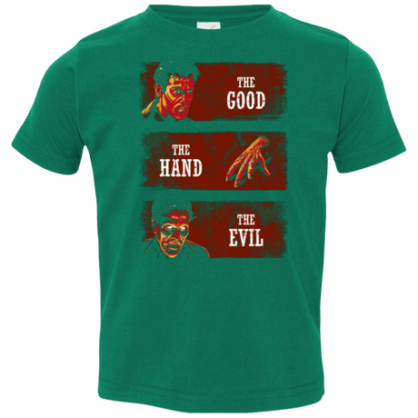 T-Shirts Kelly / 2T The Good the Hand and the Evil Toddler Premium T-Shirt