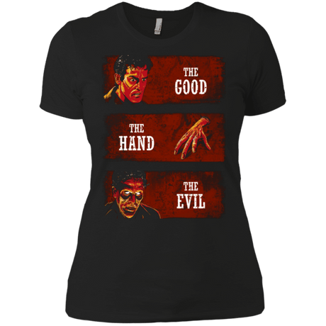 T-Shirts Black / X-Small The Good the Hand and the Evil Women's Premium T-Shirt