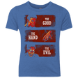 T-Shirts Vintage Royal / YXS The Good the Hand and the Evil Youth Triblend T-Shirt