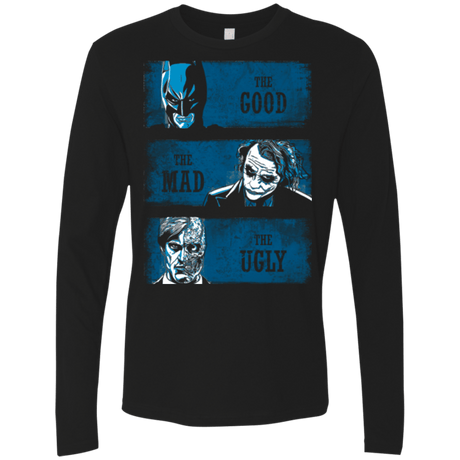 T-Shirts Black / Small The Good the Mad and the Ugly Men's Premium Long Sleeve
