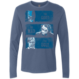 T-Shirts Indigo / Small The Good the Mad and the Ugly Men's Premium Long Sleeve