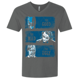 T-Shirts Heavy Metal / X-Small The Good the Mad and the Ugly Men's Premium V-Neck